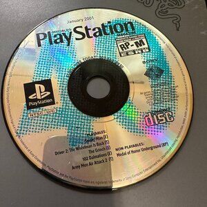 PlayStation Magazine #40 Demo January 2001 PS1 Disc Only